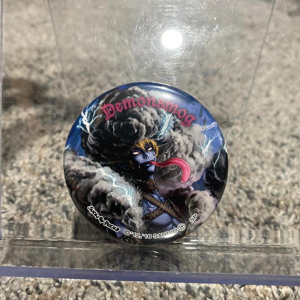 Sanrio Pin Show by Rock Demons Venom Demonsmog Japan 2016 Blue Multi